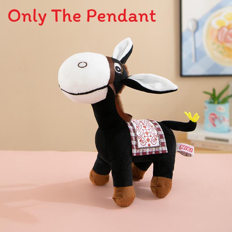 Peluche Asinello Giocattolo Animale Carino Regalo Per Bambini Ragazzi E Ragazze
