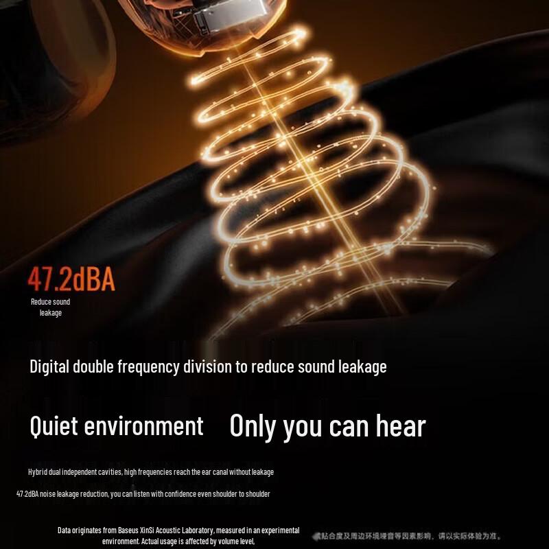 Baseus Inspire XC1 Sound by Bose Open-Ear Clip Bluetooth Headphones