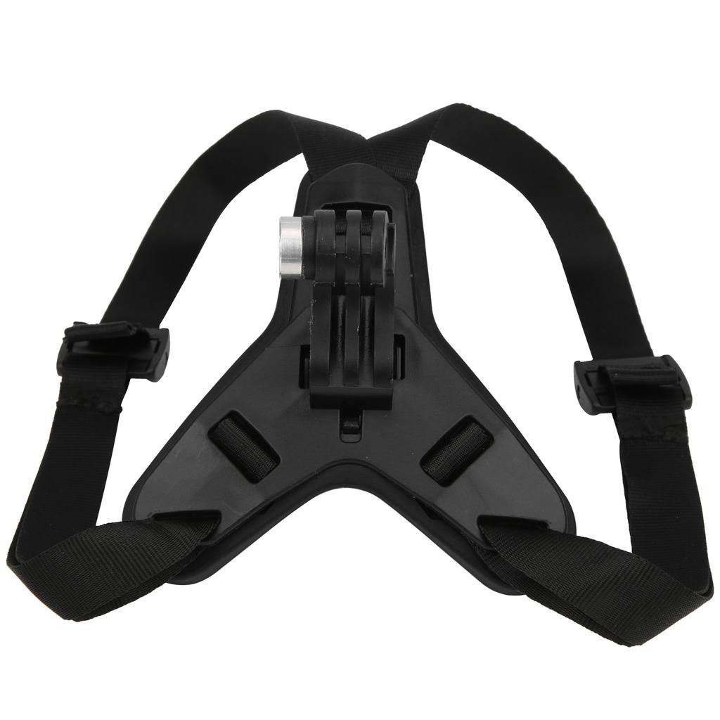 Motorcycle Helmet Front Chin Bracket Holder Fixed Strap Mount for GoPro Hero 9 8 7 6 5Black