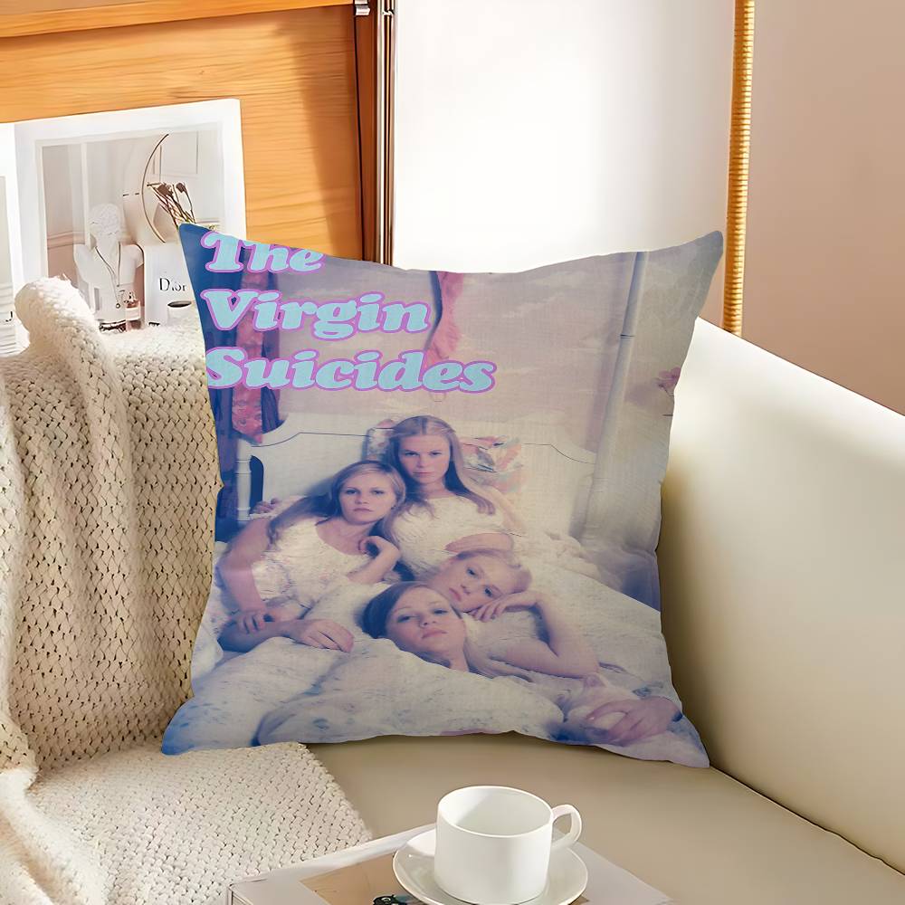 Classic Sofia Coppola Movie The Virgin Pillow Gift Home Office Decoration Bedroom Sofa Car Cushion Cover Case 45X45