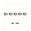14mm 15mm Car Remote Key Sticker Aluminum Emblem Decoration Decal For Toyota Hilux Aygo Yaris Ractis Corolla Camry Auris Tacoma
