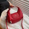 New Niche Design Crescent Bag Versatile Fashion Portable Crescent Bag High-end Single Shoulder Crossbody Dumpling Bag