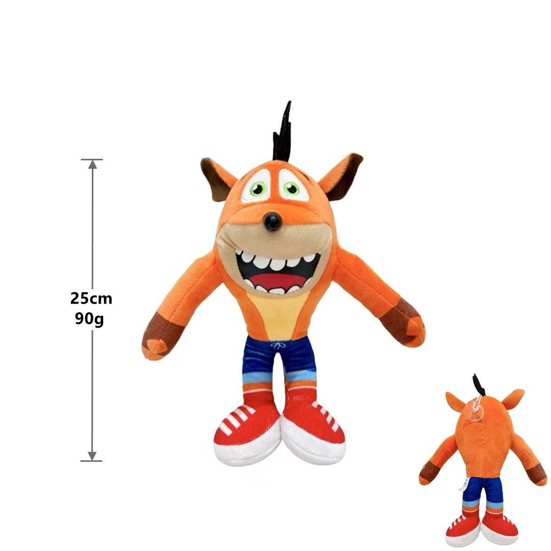 Crash Bandicoot Trilogy Series: Antique Wolf Plush Toy Dolls