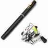 Collapsible Pocket Fishing Rod Kit Mini Fishing Rod Kit Fishing Rod Reel Combo  Outdoor Fishing
