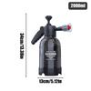 Car Wash Sprayer Can Manual Pump 2L Foaming Sprayer Pressure Bottle Pump Sprayer Car Detailing With Two Nozzles Options