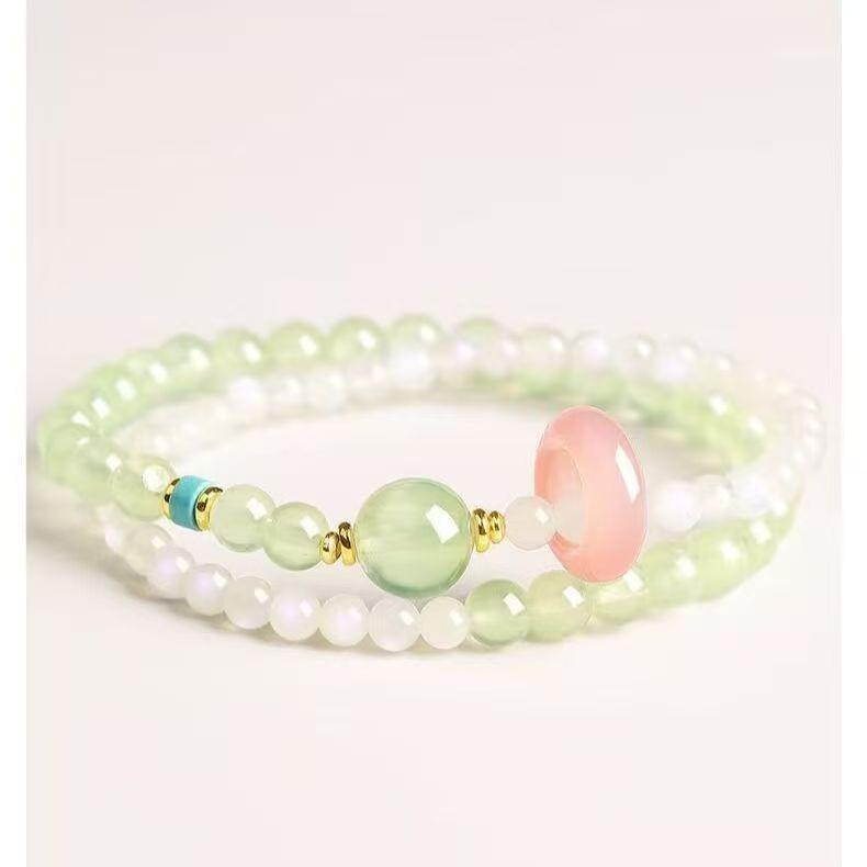 Retro Chinese Bamboo Beaded Bracelet - High-End Bestie Gift