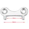 2x Boat Gas Cap Key Stainless Steel Water Tank Deck Filler Spare Key Fuel Gas Water Waste Tank Replace Plate Tool Yacht Parts