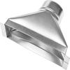 Easy Installation Duct Transition Silver Exhaust Duct Fitting  Exhaust Ventilation