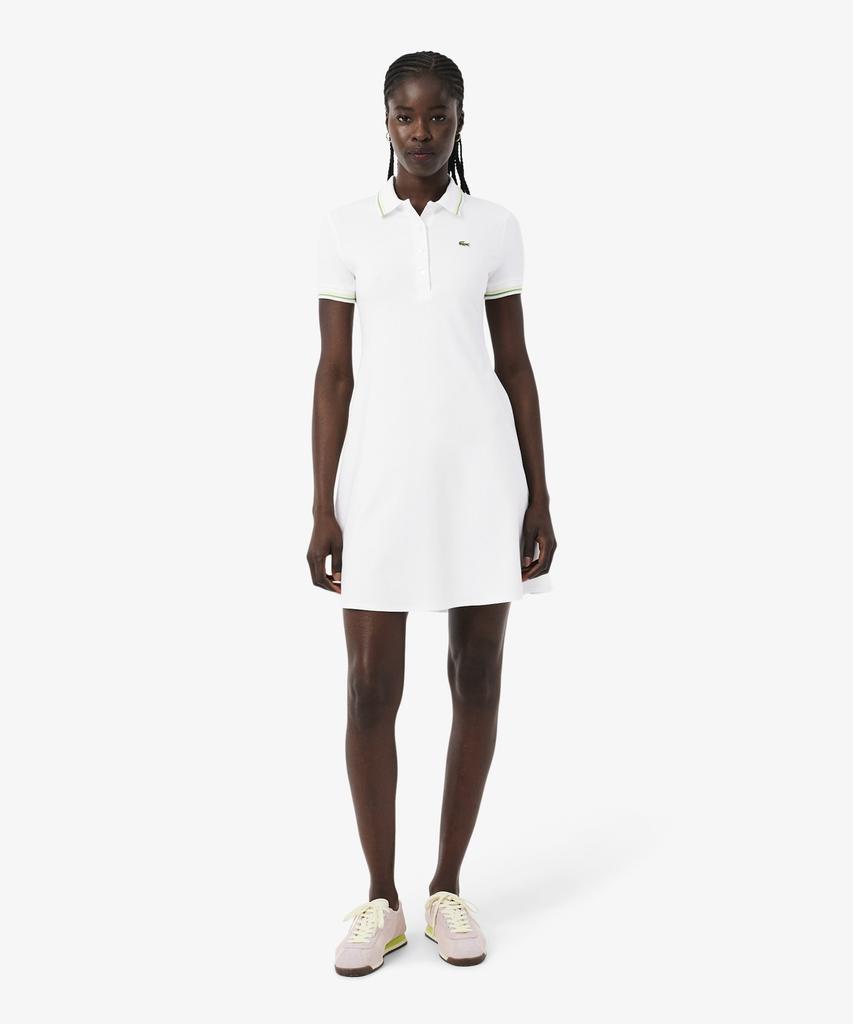 Lacoste Women'S Tipping Detail Polo Dress Ef5288-56G 3Sm