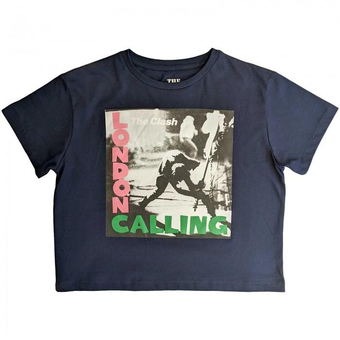 The Clash Damen/Damen London Calling Crop Top