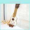 Musikinstrument Stofftier mit Gitarren- und Klavier-Motiven für Kinder und Sammler