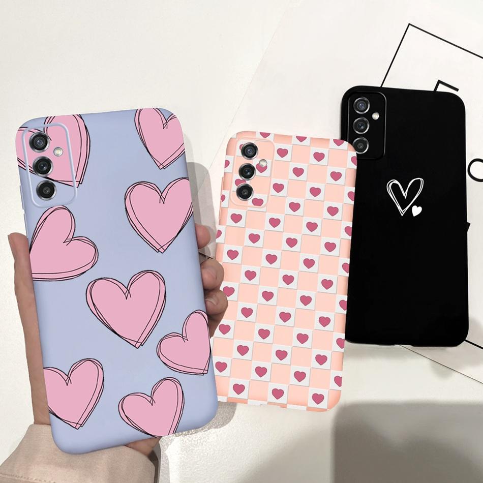 For Samsung Galaxy M52 Case For Samsung Galaxy M52 A52S 5G M 52 A 52S Cover Coque Liquid Silicone Back Case For Samsung M52