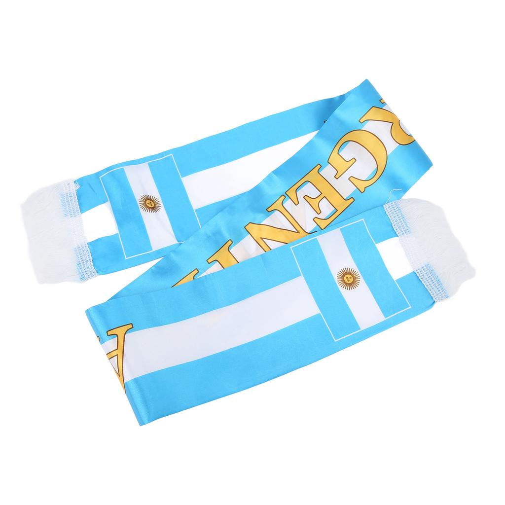 2022 Fußballschal, Fanschal der Fußball-Nationalmannschaft für Familie, Nachbarn, Freunde, Kollegen