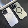 Ultra Thin Transparent Hard PC Magnetic Phone Case For iPhone 15 14 13 12 11 Pro Max 15 Plus For Magsafe Wireless Charge Cover