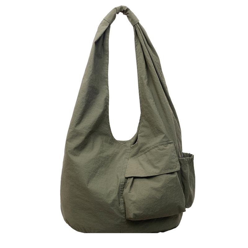 

Вместительная сумка подмышку Женская сумка-тоут на плечо зелёный