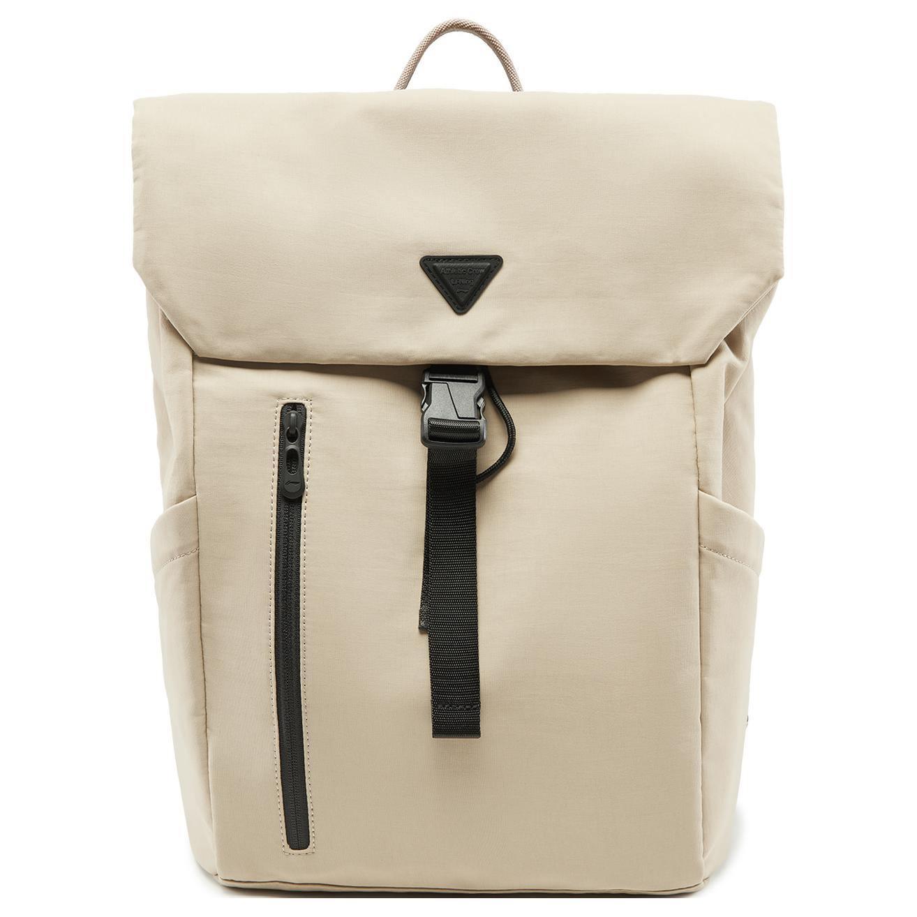 Li Ning Sports Life Collection Polyamide Backpack Unisex Mole Umber ABSV161-3