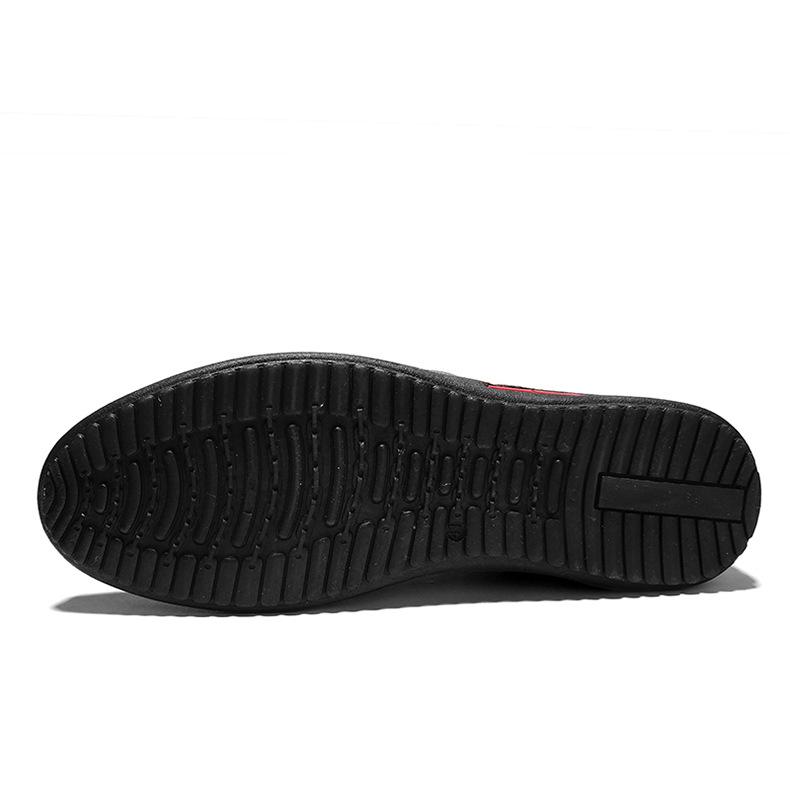 Mode 2019 Neueste Luxusmarke Leder Herren Freizeitschuhe Herren Slipper Mokassins Atmungsaktive Slipper Schwarz Fahrschuhe Lederschuhe