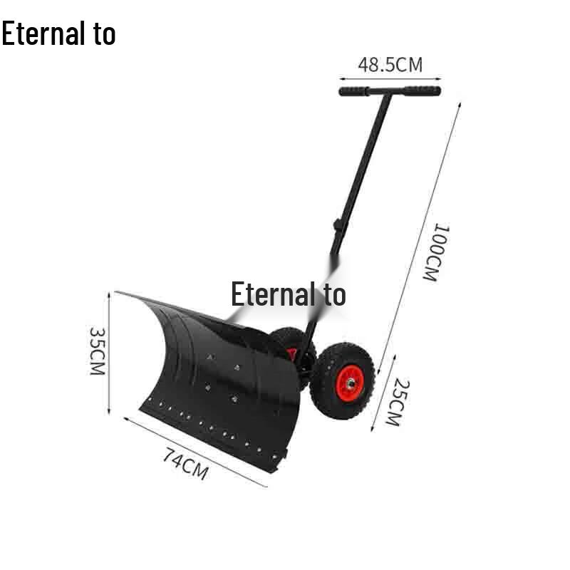 Manual Hand Push Snow Shovel