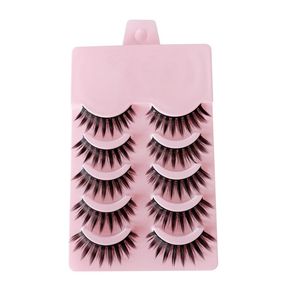 5/10 Pairs Soft False Eyelash Extension Dramatic Mink Eyelashes Beauty Faux Cils  Eyelash Extension