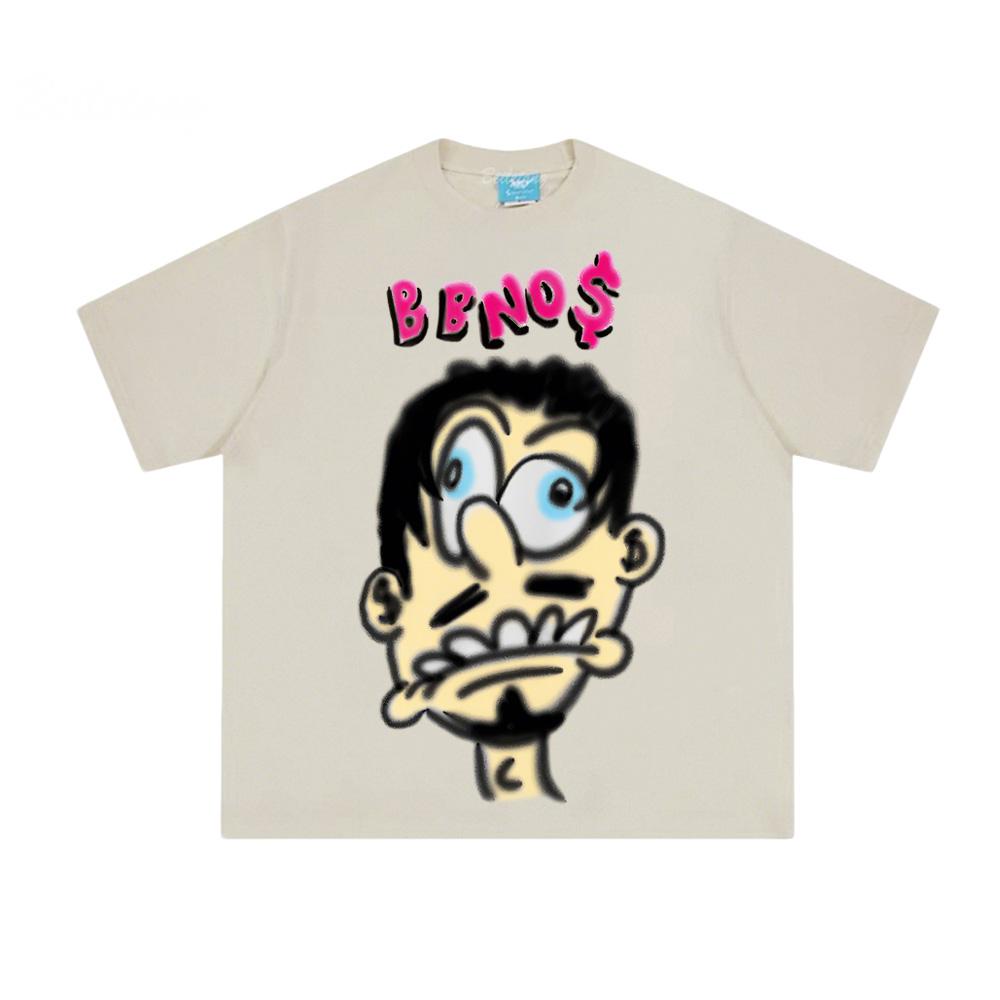 

Лонгслив с принтом LIMITED EDITION Summer Dave Футболка Стиль певца Bbno$ Хлопок Женские/Мужские Топы XS песочный