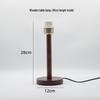 Nordic Woodcraft E27 Table Lamp Holder – LED Bedside Lamp Fixture Accessory.