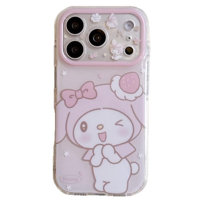 Cinnamoroll Sheep iPhone 17/16 Pro Max/15 Pro Girly Heart Phone Case