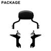 Quick-Release Small Backrest for Harley 18-26 Softail Fat Boy and New Style Sport
