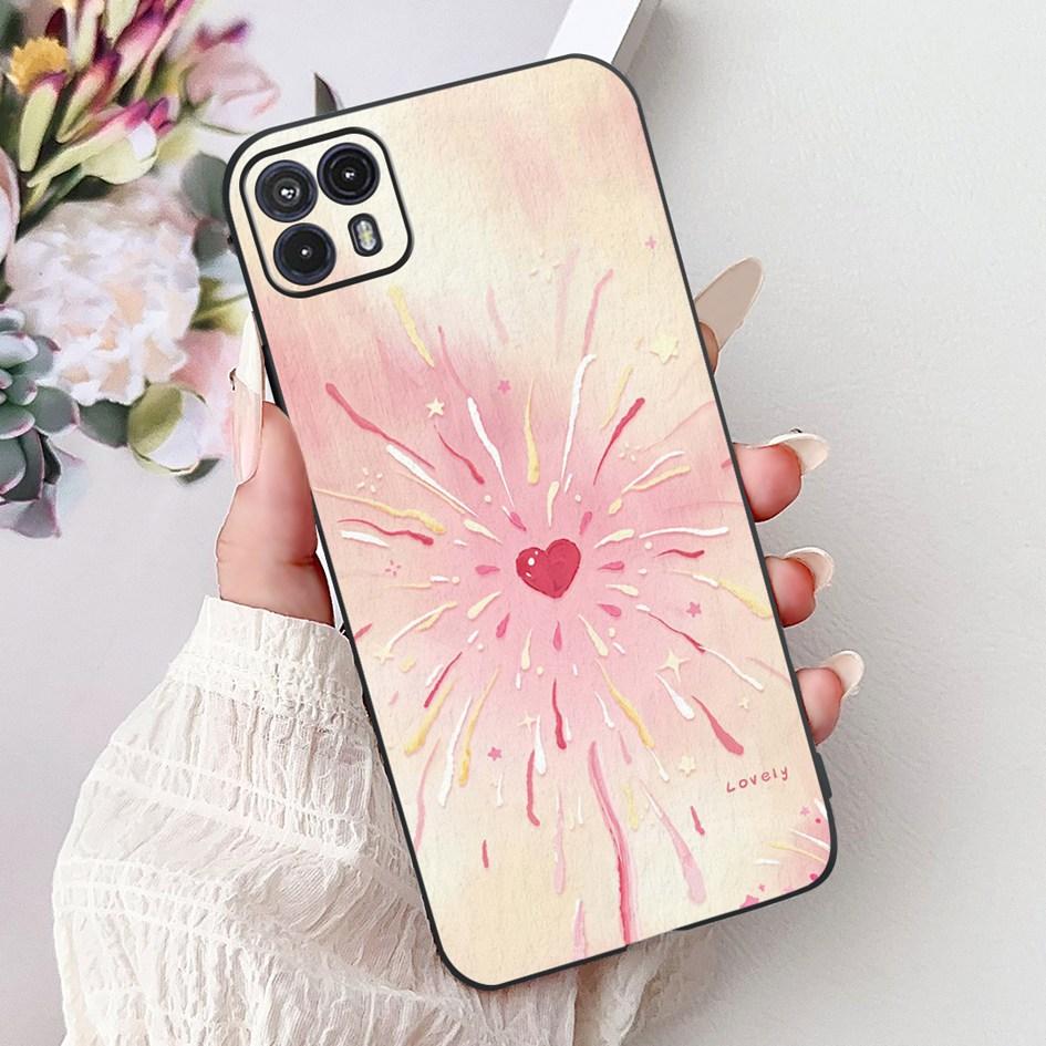 For Motorola Moto G50 Case XT2137-1 XT2137-2 Cover Cute Cat Flower Cartoon TPU Back Shell For Motorola Moto G50 5G XT2149-1 Capa