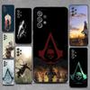 A-Assassins C-Creeds Game Phone Case For Samsung S25,S24,S21,S22,S23,S30,Ultra,S20,Plus,Fe,Lite,Note,10,9,5G Black Cover