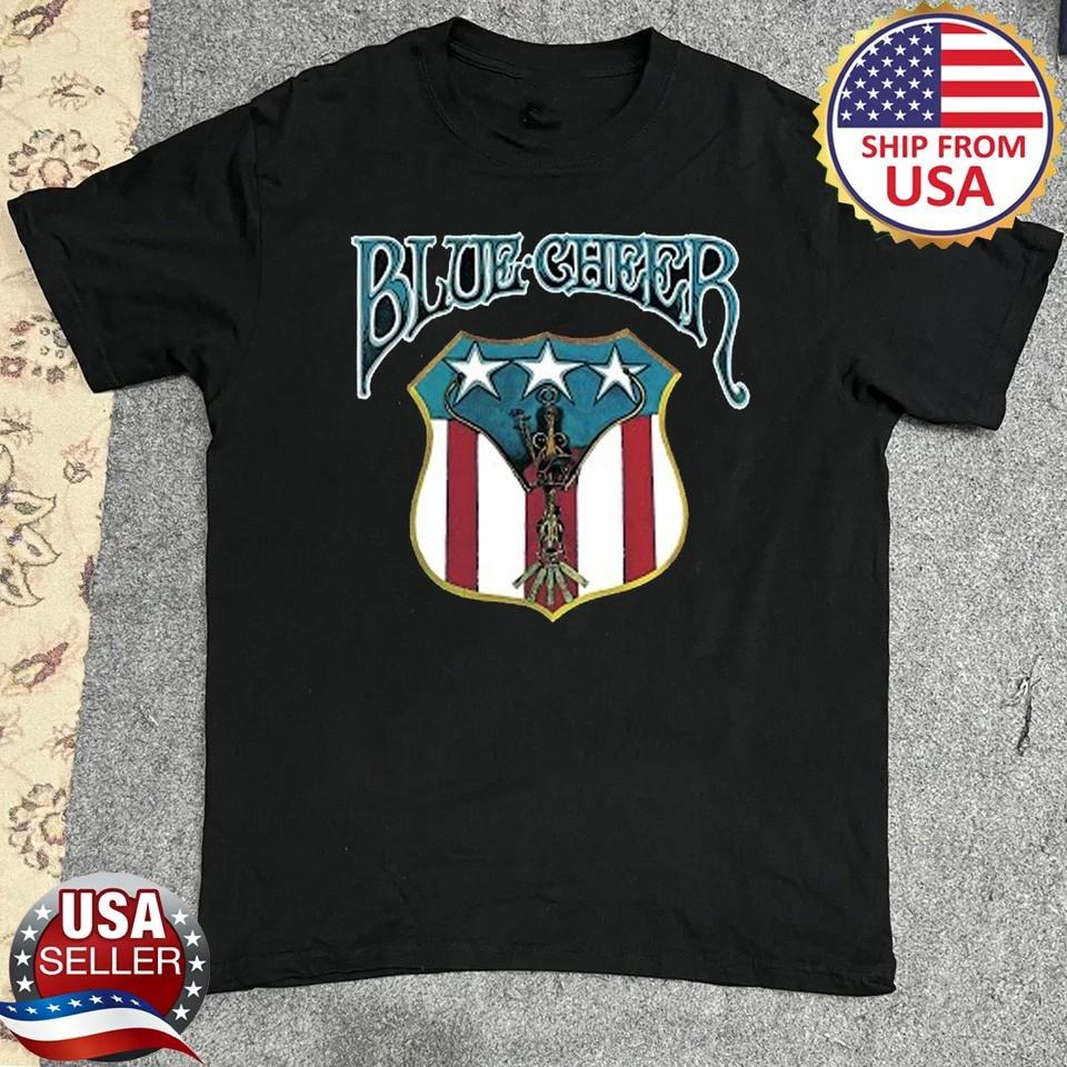 NEW Blue Cheer Band Logo T Shirt Black All Size Gift Fan ST678 Unisex T-Shirt XXXXL