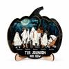 Halloween Personalized Two-Tier Wooden Plaque with Stand - Family Custom Decor Gift for