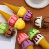 PU Slow Rebound Double-Layer Ice Cream Model Refrigerator Magnets & Props.