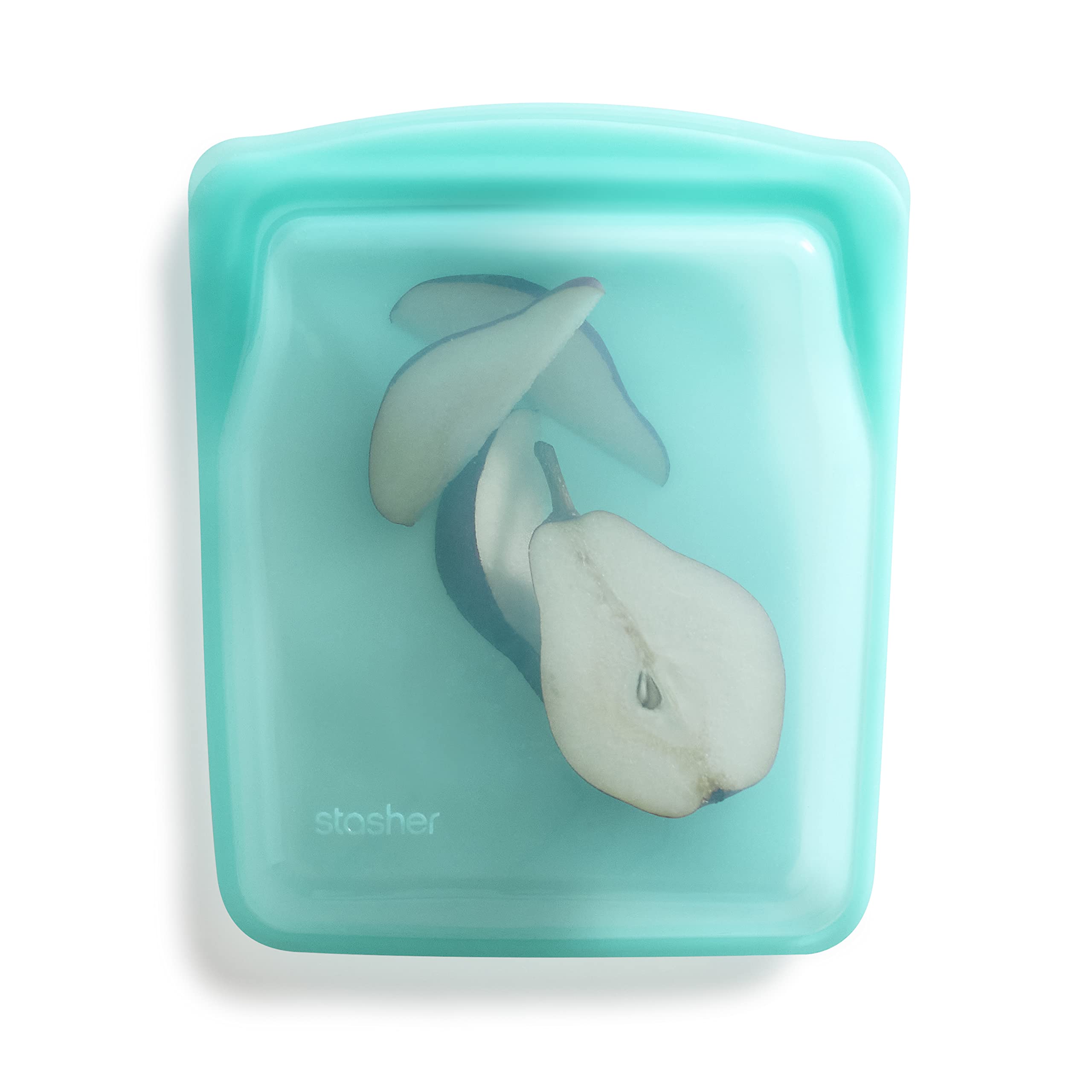 Stasher Silicone Bags EZ Quart (Aqua)