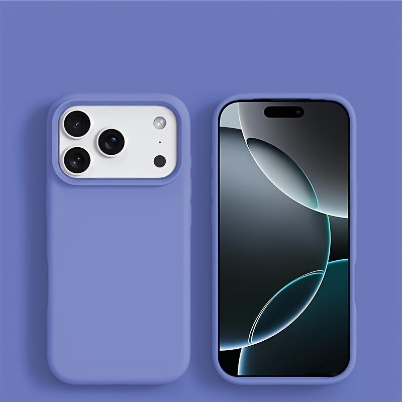Luxury Original Case For iPhone 17 Pro Max Liquid Silicone Soft Phone Cases For iPhone 17 17Pro Air 17Pro Max Shockproof Cover