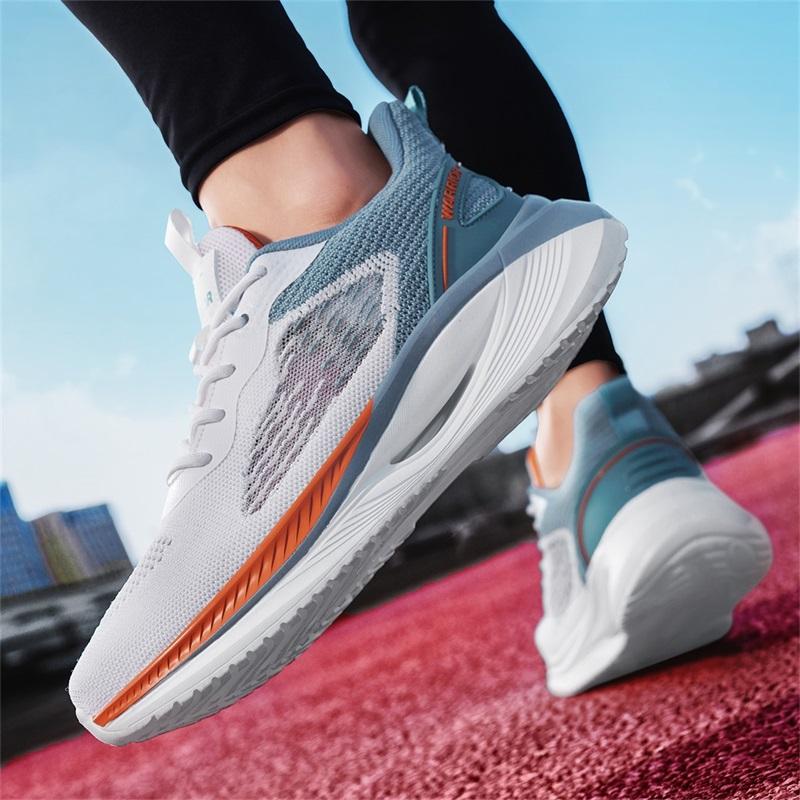 Warrior Sports Casual Fashion Simple Trendy Versatile Durable Lightweight Rebound Low-Top Long Distance Running Test Shoes Men sneaker WXY(ZA)-422301