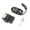 CDI Box Kit with Spark Plug Ignition Coil 30410‑HC4‑770 Replacement for FourTrax 300 TRX300 2x4 1990