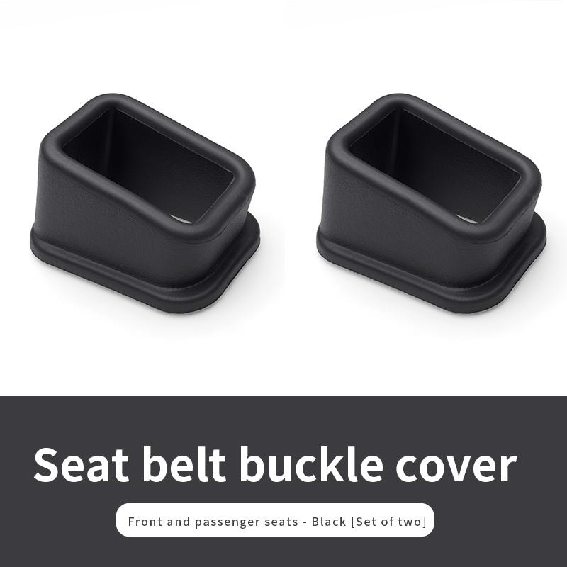 Car Seat Belt Buckle Cover EVA Anti Scratch Seatbelt Button Protector Seat Belt Protection Cover Auto Accessories Auto Interior
