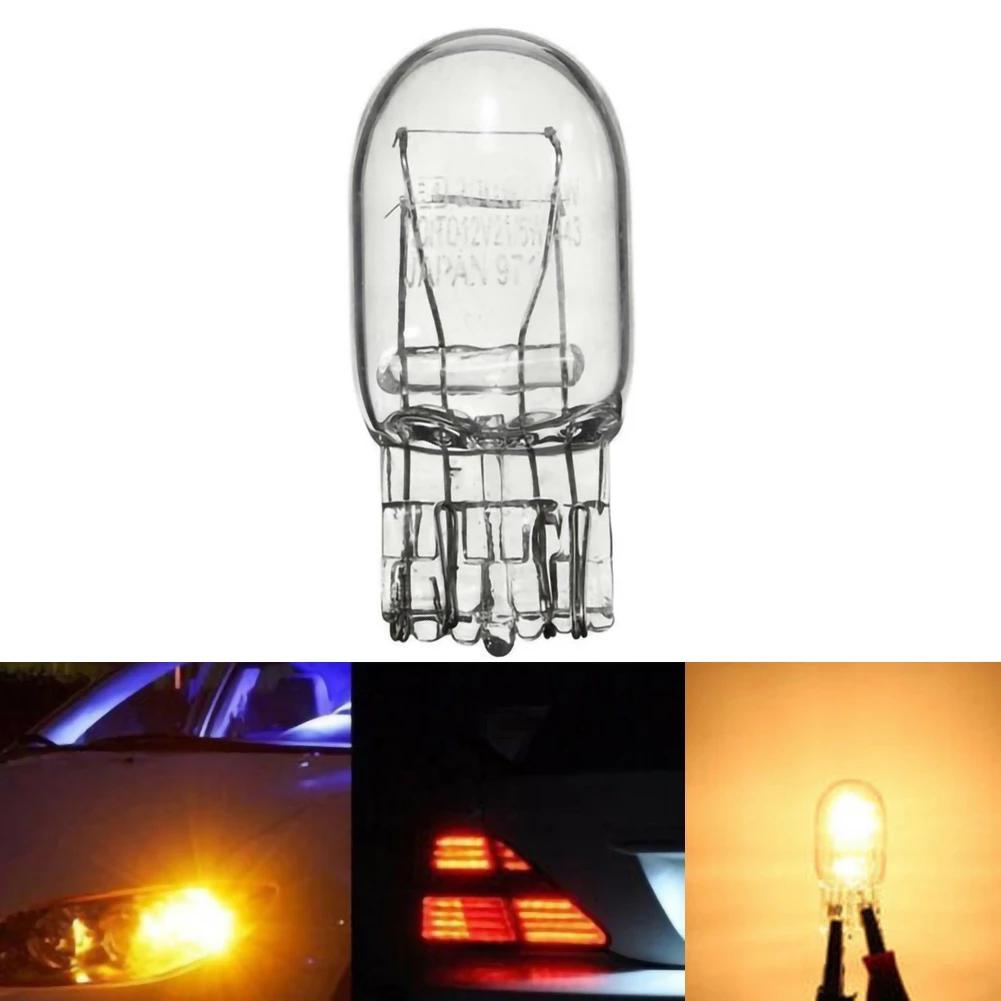 

2Pcs T20 7443 W21 5W Clear Glass Turn Signal Brake Stop Tail Lights Bulb Daytime Running Lights Turn Stop Brake Tail Bulbs чистый
