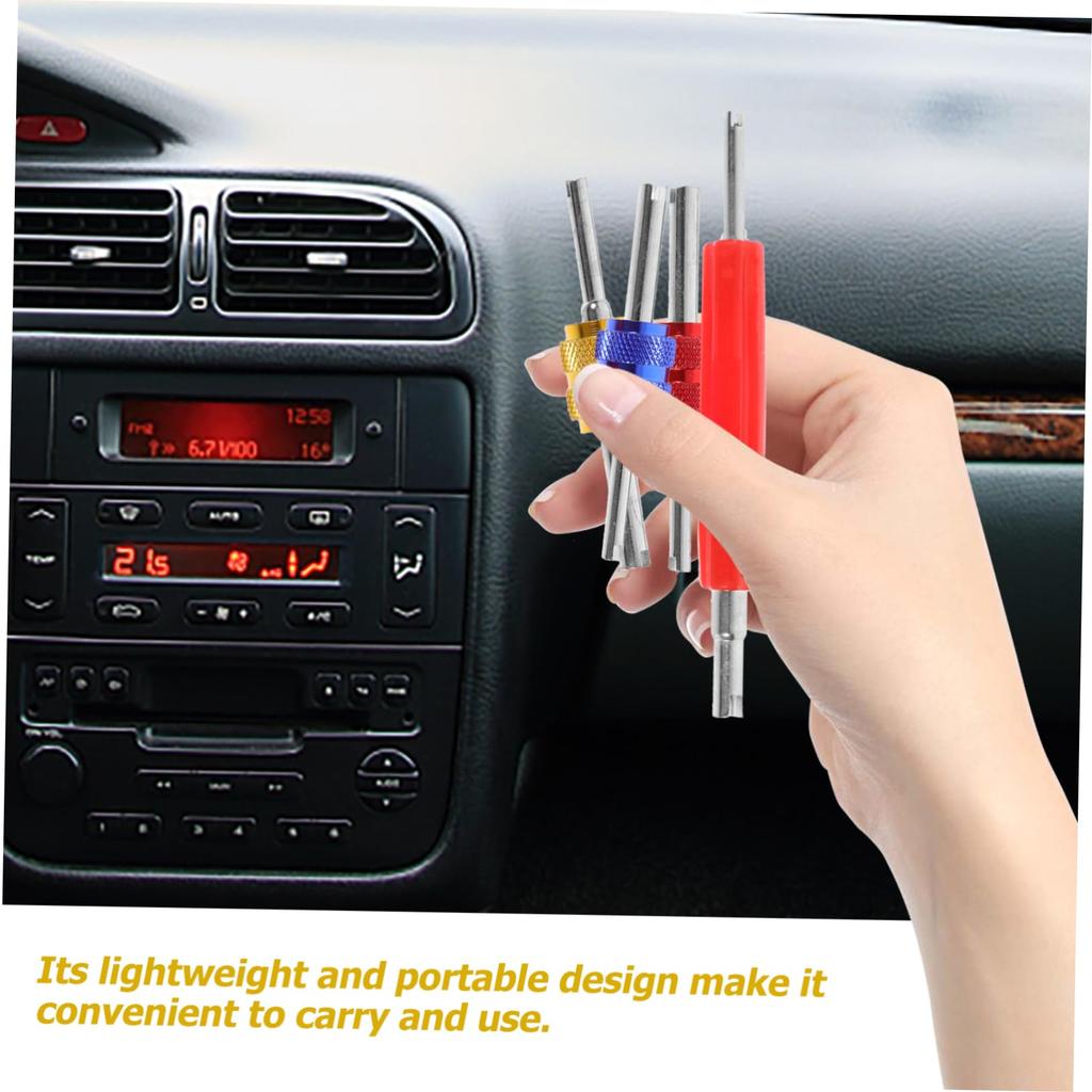 ABOOFAN Auto Air Conditioner Valve Core Remover Tool, Valve Removal Tool, For Car Repair,