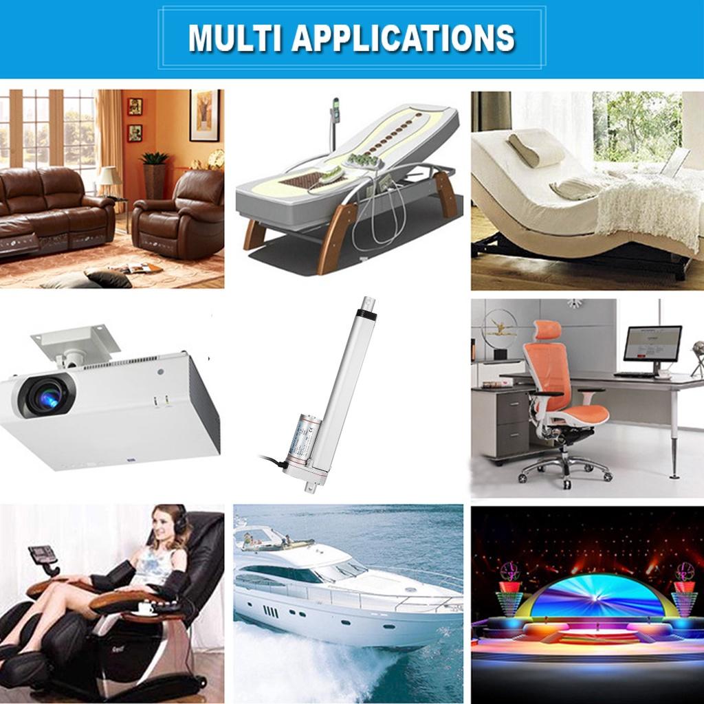 10mm/s Hub Linearantrieb Elektromotor Linearmotorsteuerung Linearaktuator