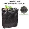 Foldable Car Trash Can With Storage Pockets Waterproof Leakproof Hanging Garbage Bin For Auto Outdoor Camping Organizer