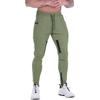 Mono de hombre con cordón y múltiples bolsillos, pantalones casuales, pantalones de senderismo, pantalones de sarga de algodón