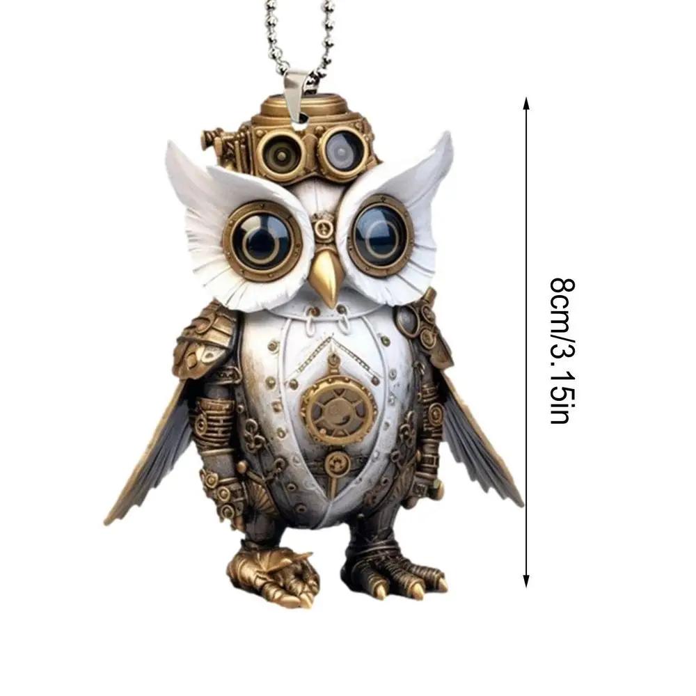 New Steampunk Owl Resin Crafts Set Kitties To Decorate Home Halloween Decorations