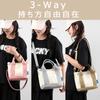Tote Bag for Canvas Shoulder Crossbody Mini Lunch Mini Unisex [Sitengle] Women, Bag, 2-Way Bag, Divided, Tote, Small, Mother's Bag, Bag, Handbag,