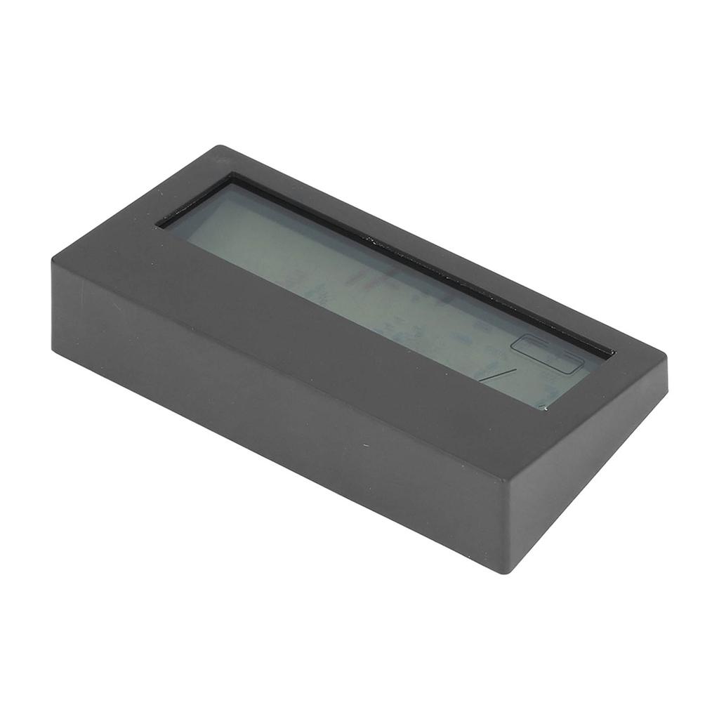 LCD Alarm Clock Transparent Multifunctional Large Screen Display Battery Powered Digital Alarm