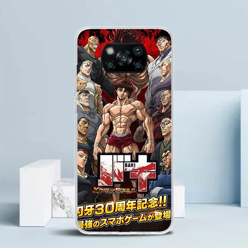 Baki the Grappler Original Anime Handyhülle Für Xiaomi Poco F7 Ultra X5 X6 X7 Pro M7 Redmi 15C 15 13C 13 12C 12 10C 10 10A 9 9C