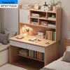 Modern Computer Desk with Bookshelf & Storage for Home, Office, Bedroom & Study Room