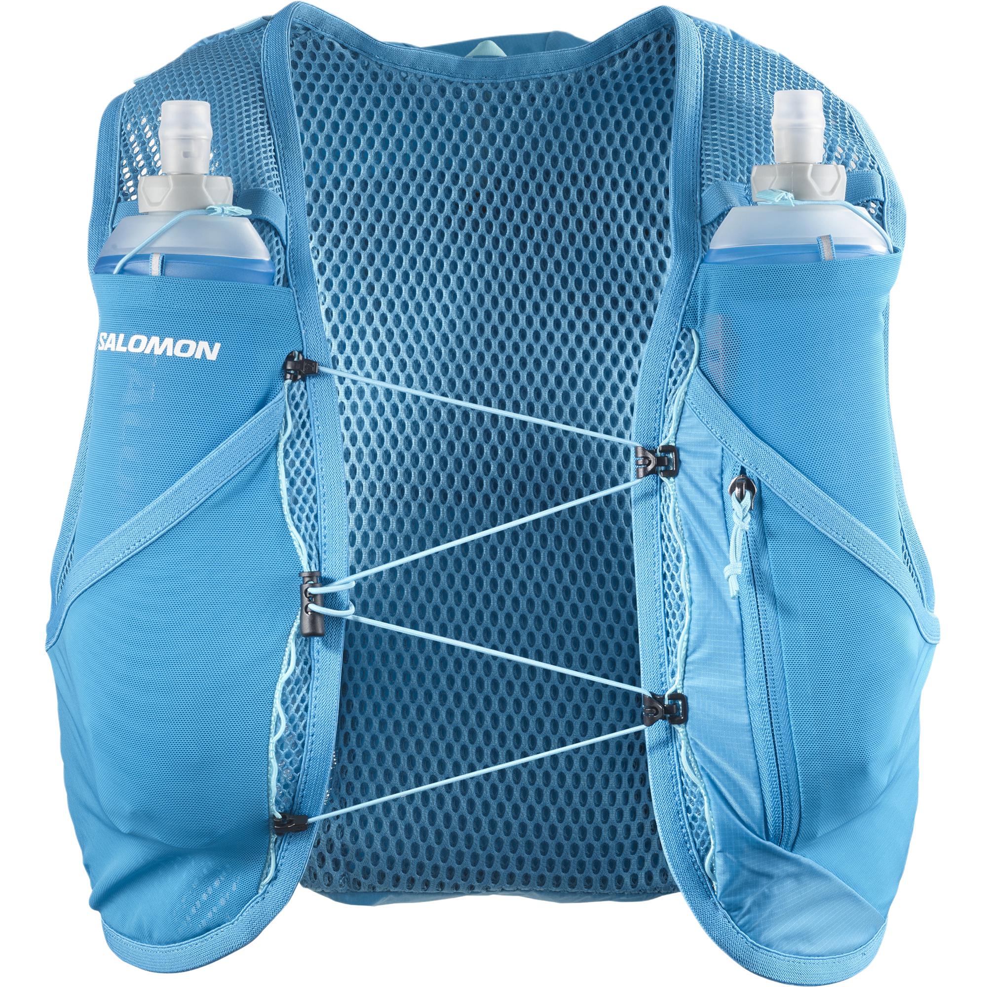 SALOMON 8L Running Bag Outdoor Bag Nylon Blue Unisex LC2462200 L