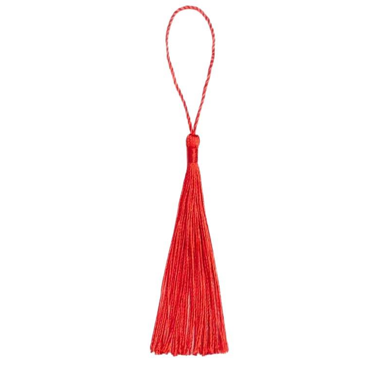 Polyester Silk Tassels for DIY Crafts and Bookmarks
