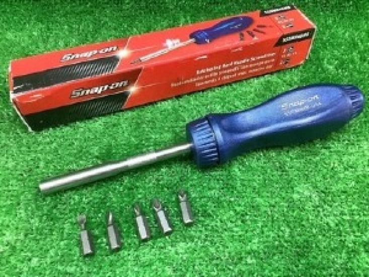 

Snap-on Soft Grip Ratcheting Screwdriver SSDMR4BMB Power Blue